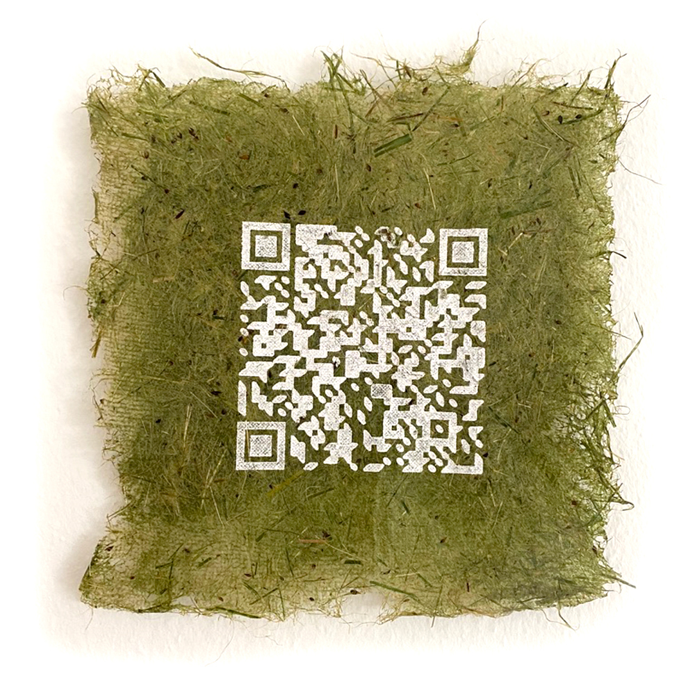 copyright Lisa Collomb 2023 Digi-Grass, QR Code